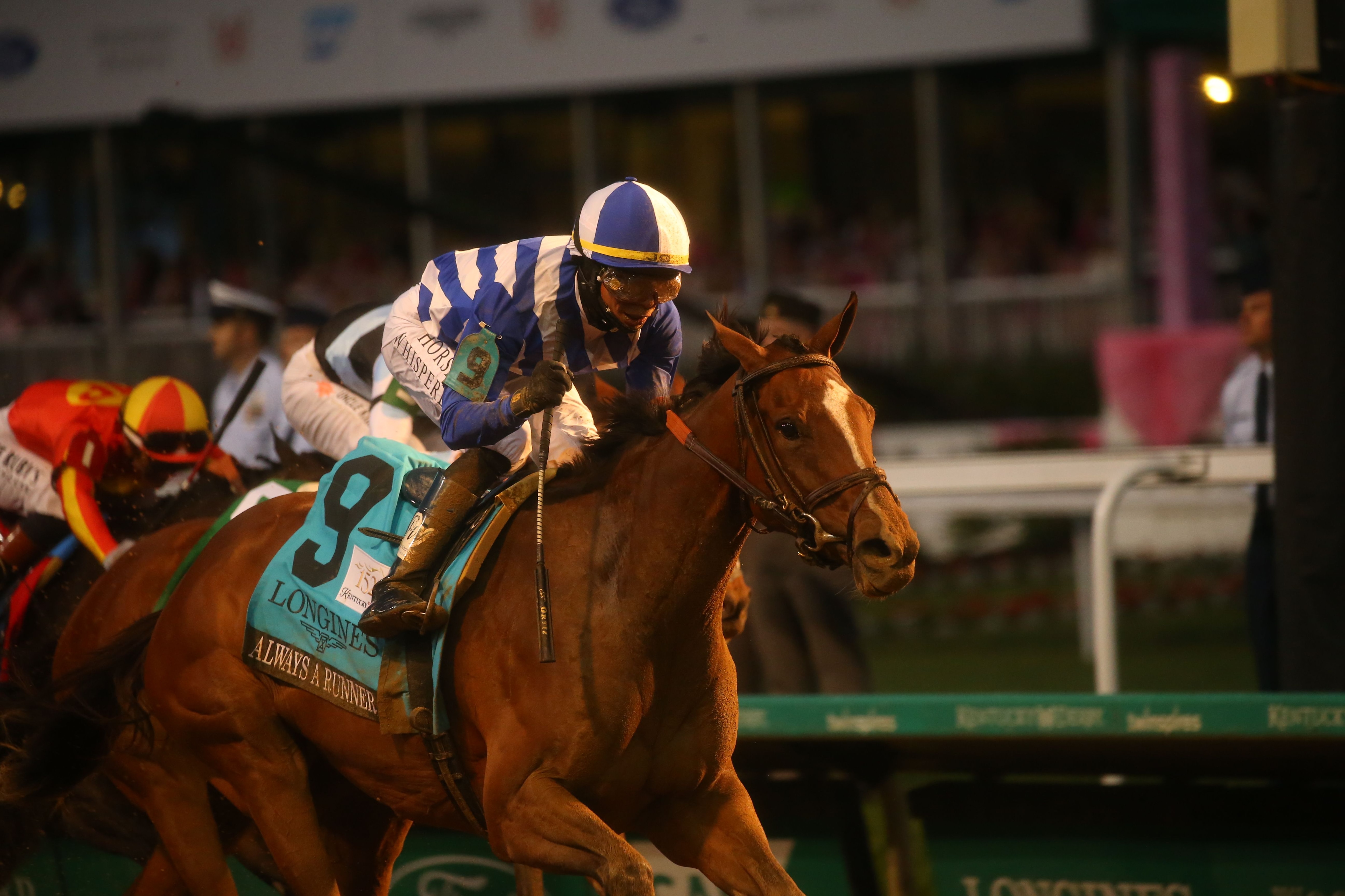 Always a Runner wins the 2026 Kentucky Oaks at Churchill Downs.