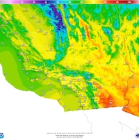 Daytime Temperatures for Del Mar area during Breeders' Cup Saturday 2024