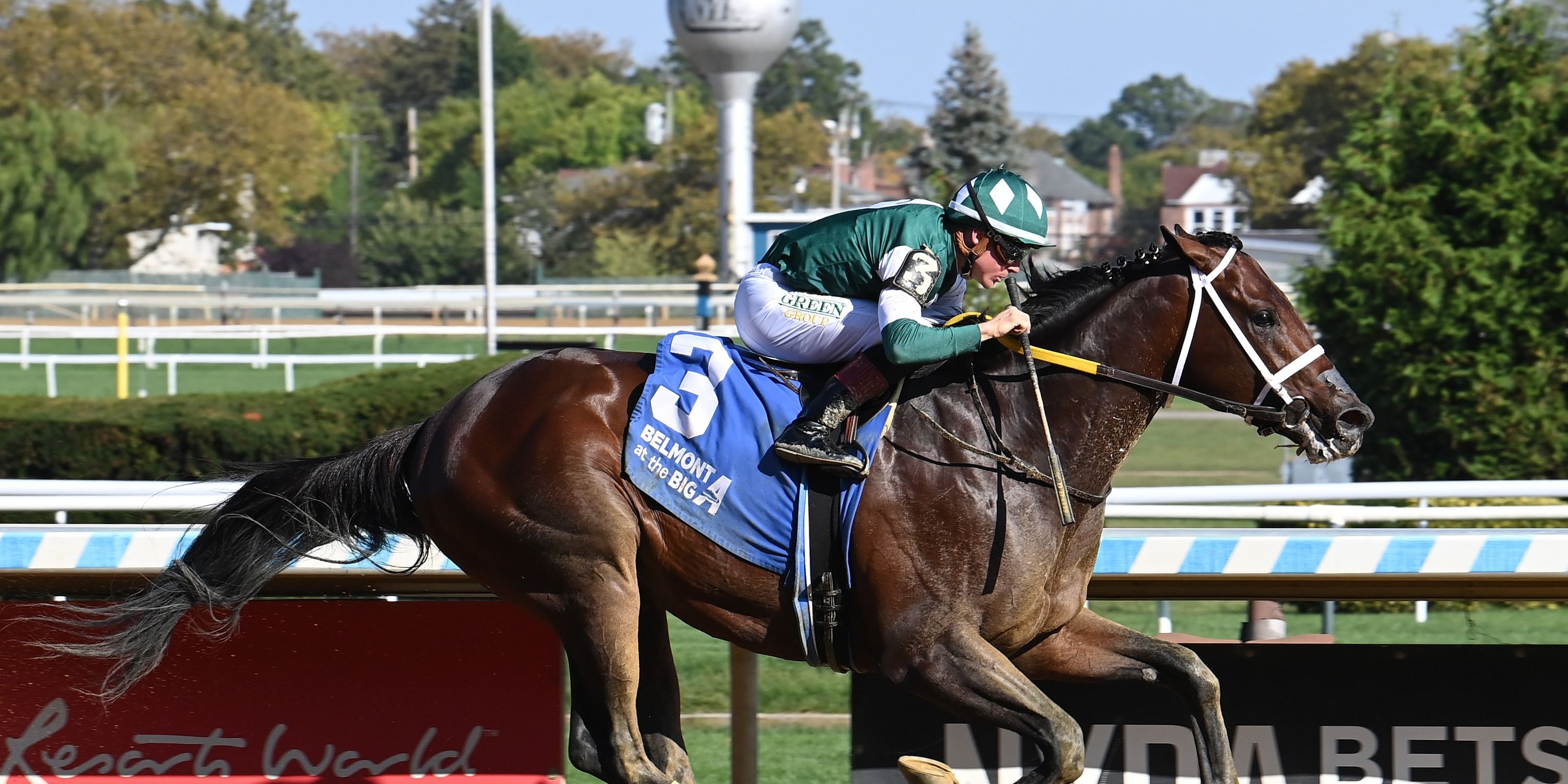 Bravaro wins at Belmont at the Big A. 