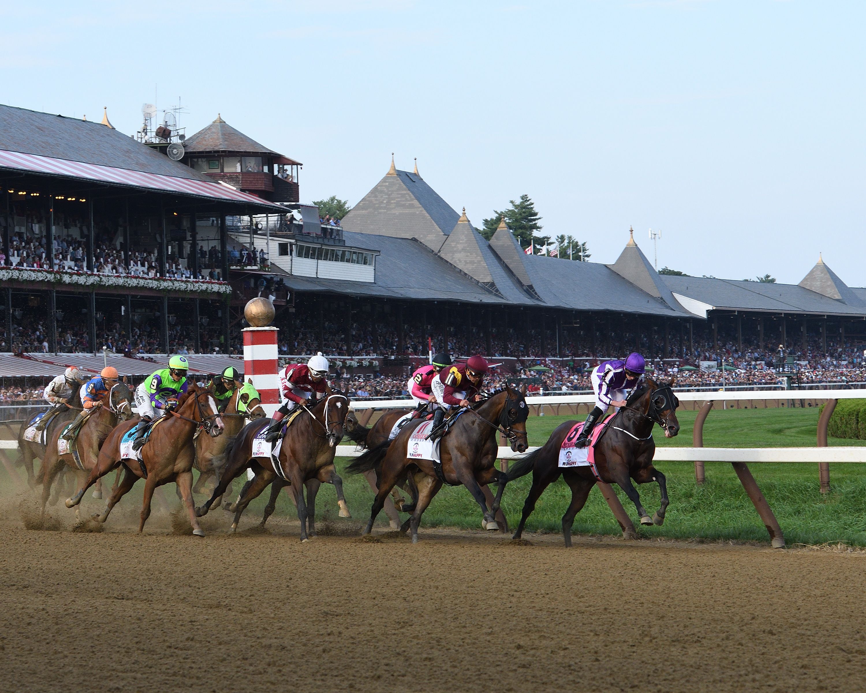 Racing at Saratoga.