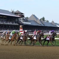 Racing at Saratoga.