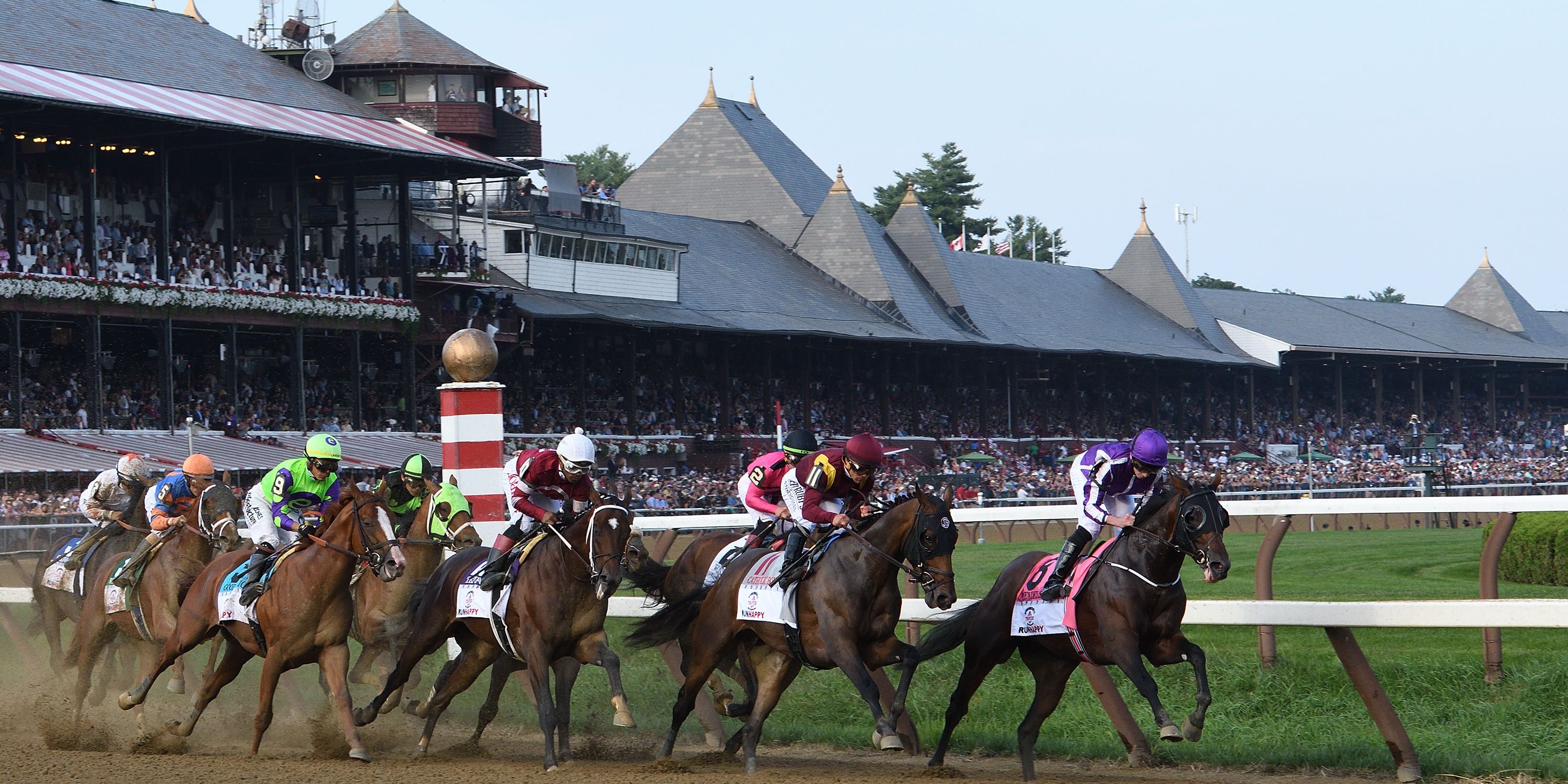 Racing at Saratoga.