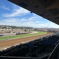 Del Mar Grandstand before Breeders' Cup.