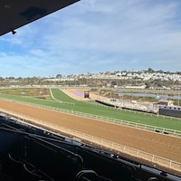 Del Mar Grandstand before Breeders' Cup.