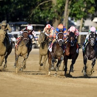 Fierceness turns for home in front in the Travers
