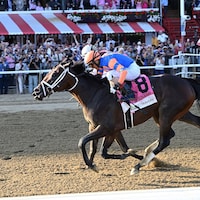 Fierceness wins the Travers S. at Saratoga (Photo by Coglianese Photos/Chelsea Durand)
