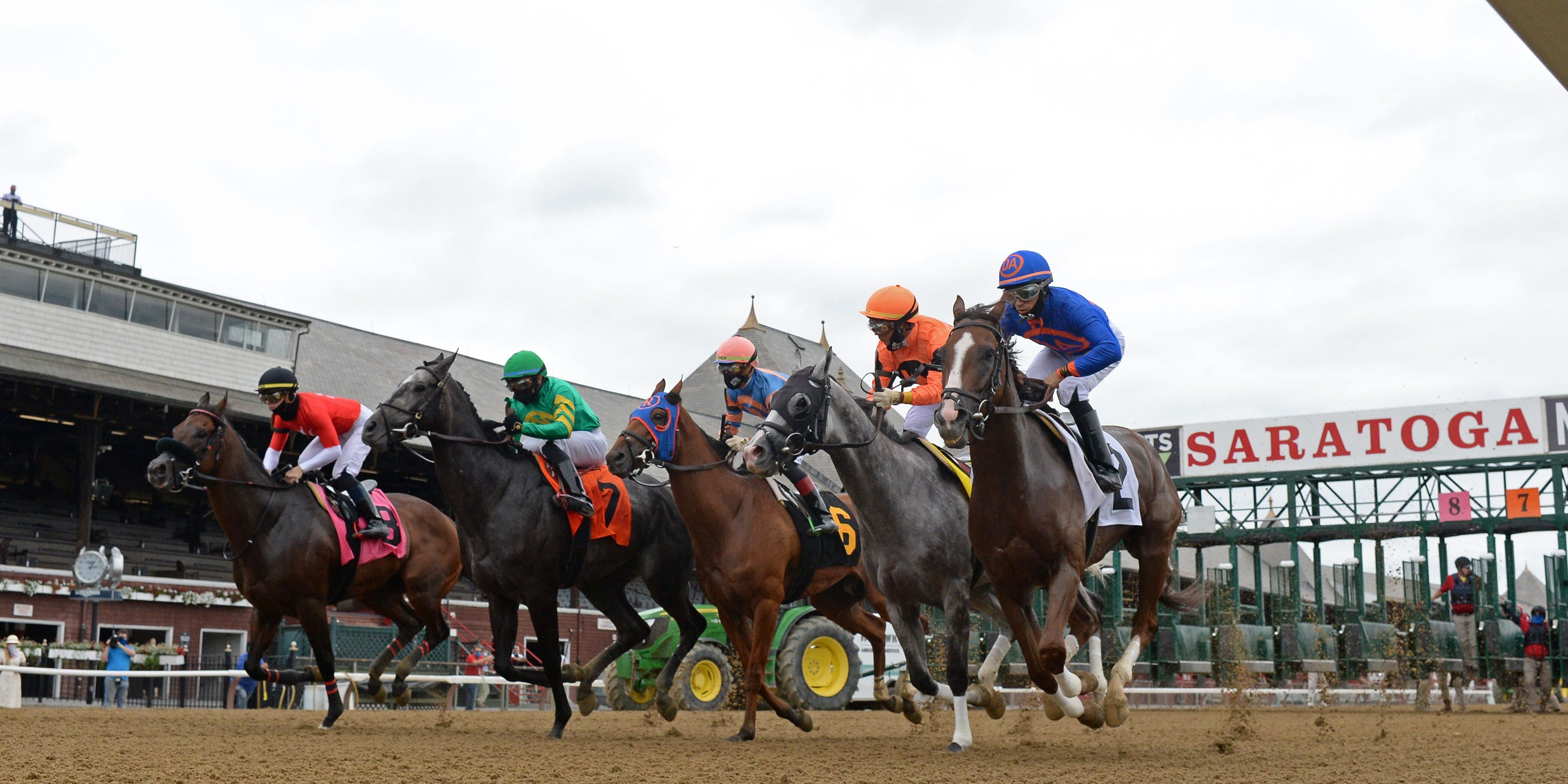 Racing at Saratoga.