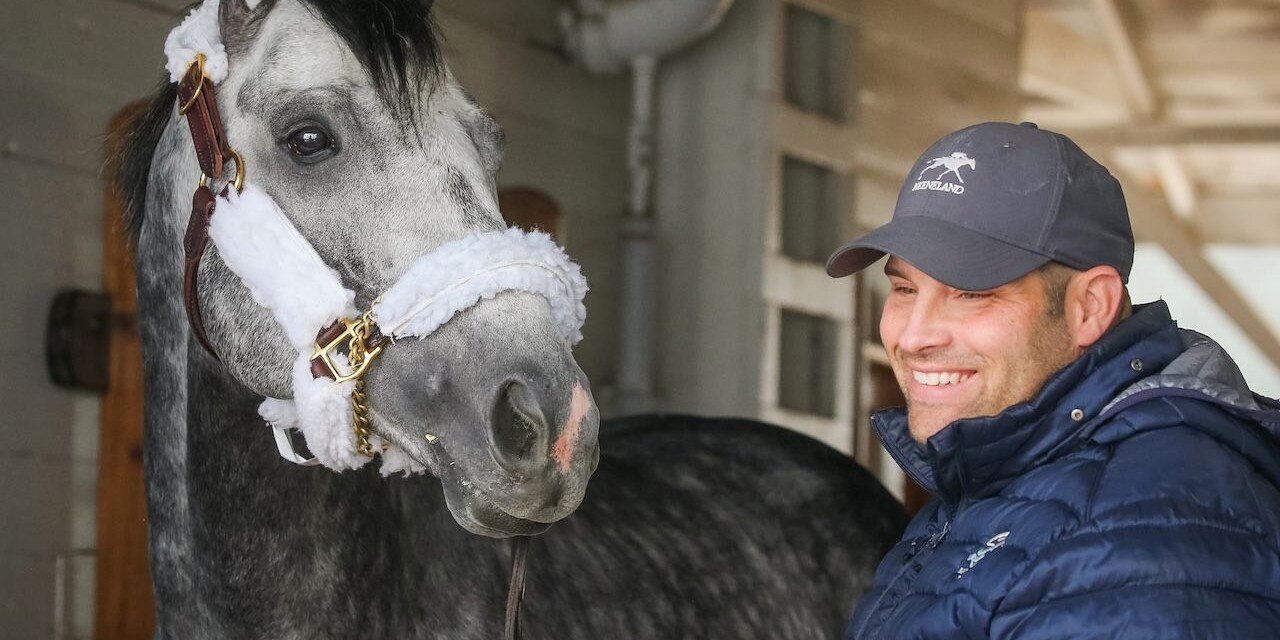 Knicks Go and trainer Brad Cox getting ready to head to California for the Breeders' Cup from Churchill Downs.