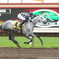 Racing at Canterbury Park