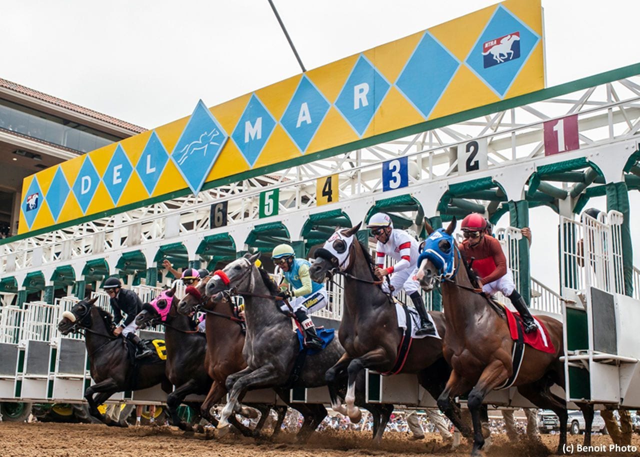 Racing at Del Mar