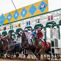 Racing at Del Mar