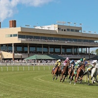 Racing at Colonial Downs.