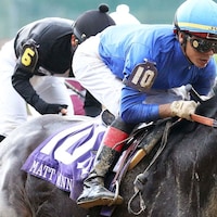 Maxfield wins the Matt Winn Stakes (Coady Photo/Churchill Downs)