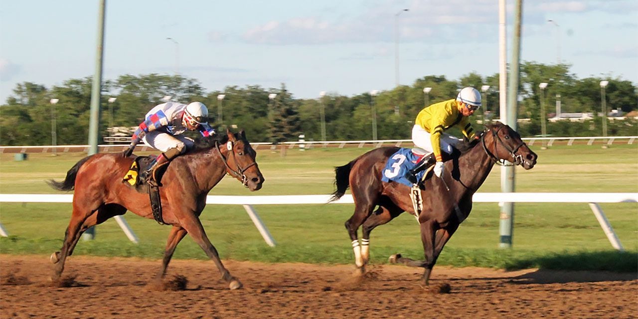Racing at Assiniboia Downs