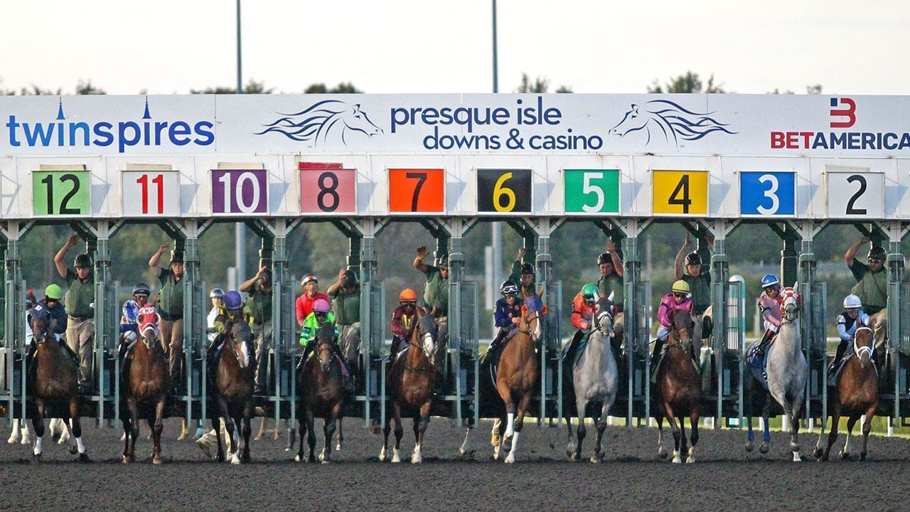 Racing at Presque Isle Downs